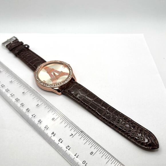 Rose Gold Paris Men's Watch - Picture 4 of 5